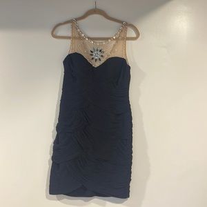 Navy cocktails dress 8P